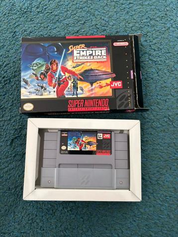 Super Nintendo SNES - Star Wars Empire Strikes Back - NTSC beschikbaar voor biedingen