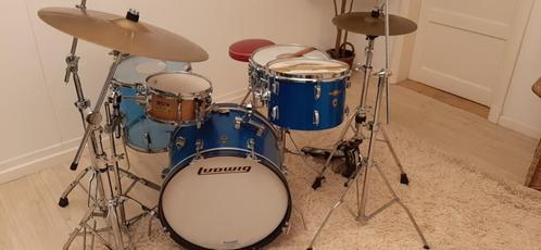 Ludwig drumstel vintage 1970, Muziek en Instrumenten, Drumstellen en Slagwerk, Zo goed als nieuw, Ludwig, Ophalen