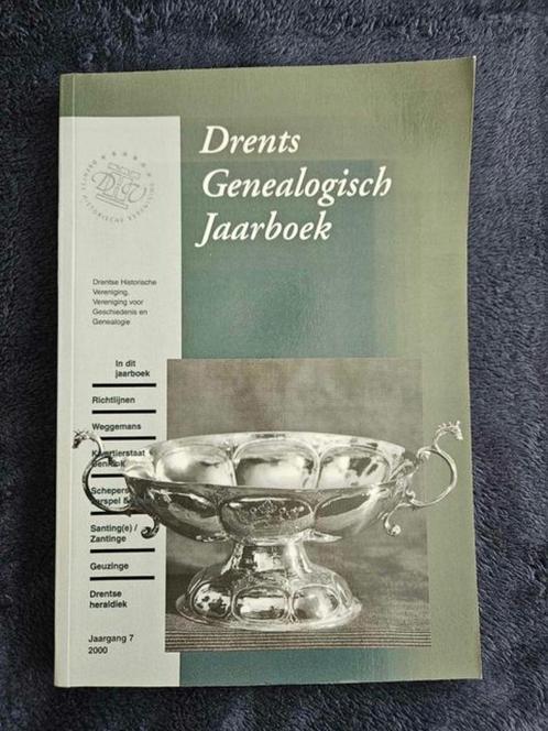 Drents genealogisch jaarboek jaargang 7 - 2000, Boeken, Geschiedenis | Stad en Regio, Gelezen, 20e eeuw of later, Ophalen of Verzenden
