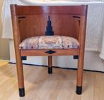 Vintage Houten Eetkamerstoel Driepoot Design, Antiek en Kunst, Ophalen