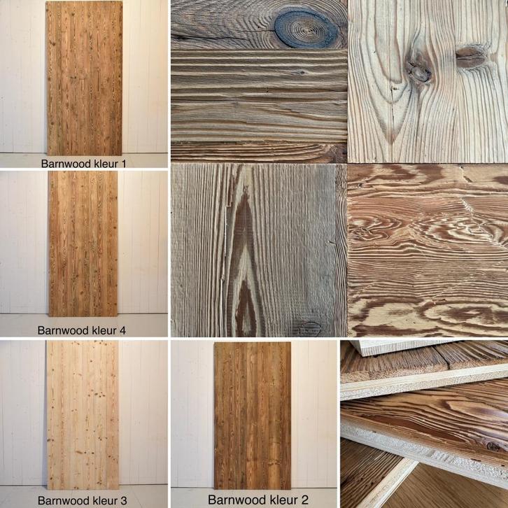 Barnwood, houten wandbekleding, houten planken, Alpenhout, Doe-het-zelf en Verbouw, Hout en Planken, Nieuw, Plank, Overige houtsoorten