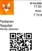 Parkeerkaartje voor de Soldaat van Oranje musical, Tickets en Kaartjes, Theater | Musical, Eén persoon, Maart