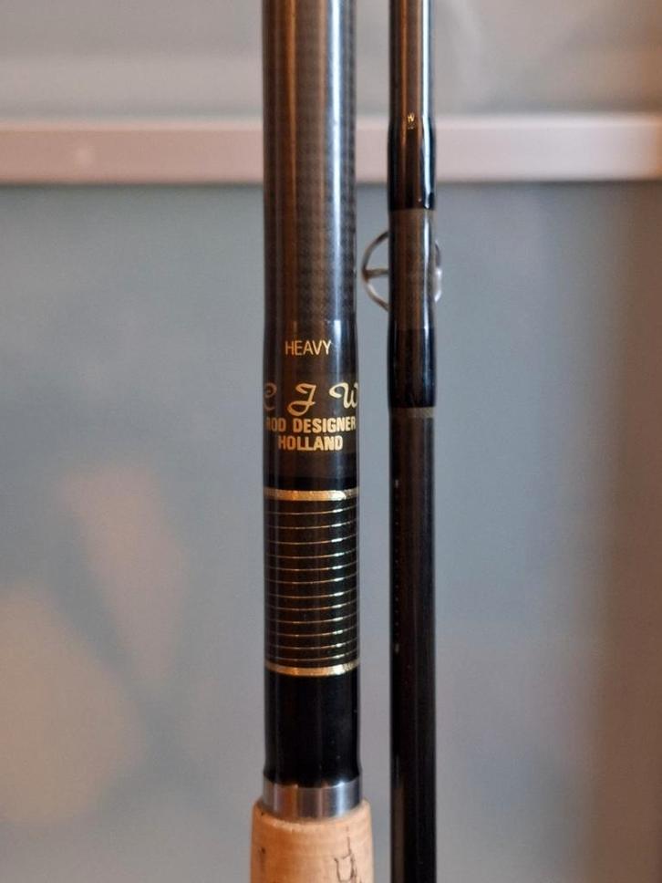 CJW penhengel heavy TK., Watersport en Boten, Hengelsport | Karpervissen, Zo goed als nieuw, Werphengel, Ophalen
