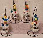 4x leuke kerstballen met Sesamstraat, Ophalen of Verzenden, Zo goed als nieuw, Beeldje of Figuurtje
