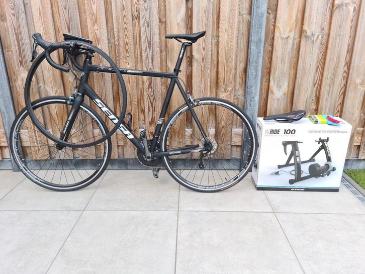 Sensa Milano Tiagra inclusief toebehoren, Fietsen en Brommers, Fietsen | Heren | Sportfietsen en Toerfietsen, Zo goed als nieuw