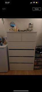 Witte Malm ladekast IKEA, Ophalen, Overige materialen, Gebruikt, 50 tot 100 cm
