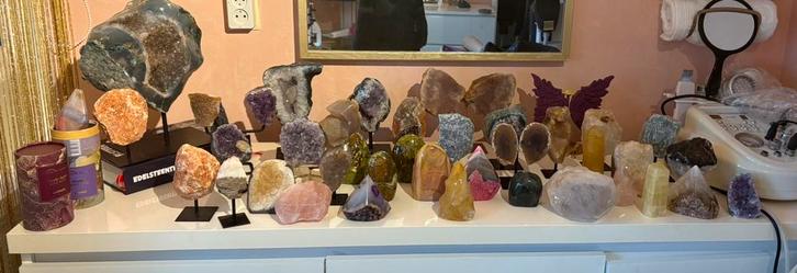Grote partij edelstenen, boek, soap rocks . Parels, Sieraden, Tassen en Uiterlijk, Edelstenen, Nieuw, Ophalen
