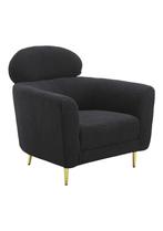 OHNO Furniture Orleans - Teddy Fauteuil - Zwart, Niet ingevuld, Niet ingevuld, Nieuw, Ophalen of Verzenden