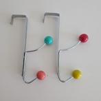 2 x vintage Spoetnik kapstok Metaal Plastic bolletjes bol, Huis en Inrichting, Woonaccessoires | Kapstokken, Ophalen of Verzenden