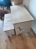 Kindertafel met bankje Dino, Ophalen, Tafel(s) en Stoel(en)