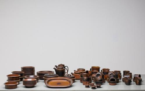 Arabia Ruska servies, Finland, mid century modern design, Huis en Inrichting, Keuken | Servies, Zo goed als nieuw, Bord(en), Overige stijlen