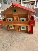 Vintage alphen blockhaus bouwset van verhofa kg steinach, Antiek en Kunst, Ophalen of Verzenden