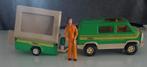 Vintage Tonka Camper met Figuur - Jaren 70, Ophalen of Verzenden, Gebruikt, Jongen of Meisje