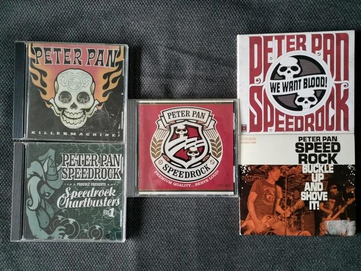 Cd's Peter Pan Speed Rock, Cd's en Dvd's, Cd's | Rock, Gebruikt, Overige genres, Ophalen of Verzenden