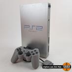 PLAYSTATION 2 PHAT ZILVER + CONTROLLER || €59.99!, Gebruikt, Ophalen of Verzenden