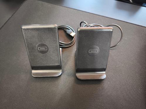 INIU Draadloze Oplader 15W Qi-Gecertificeerd, Telecommunicatie, Mobiele telefoons | Telefoon-opladers, Zo goed als nieuw, Apple iPhone