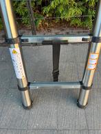 Telescoopladder rvs 3.80, Doe-het-zelf en Verbouw, Ladders en Trappen, Ophalen, Nieuw