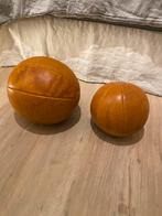 2 Vintage Lederen Medicijnballen, Ophalen of Verzenden, Gebruikt, Bal