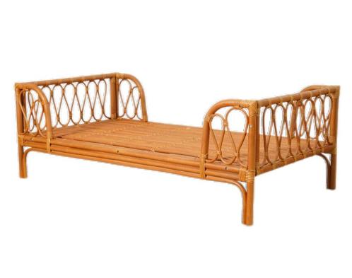 Rotan peuterbed 140x70, Kinderen en Baby's, Kinderkamer | Bedden, Nieuw, 140 tot 160 cm, 70 tot 85 cm, Lattenbodem, Ophalen