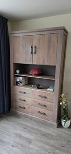 Wandmeubel, salontafel, eettafel + stoelen en TV meubel., Ophalen