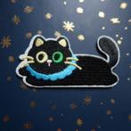 Leuke Sticker Patch - Zwarte Kat, Verzenden, Nieuw, Overige applicaties