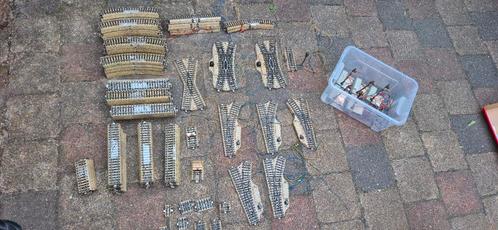 Marklin M rails zeer grote partij, seinen, bovenleiding enz!, Hobby en Vrije tijd, Modeltreinen | H0, Gebruikt, Rails, Wisselstroom