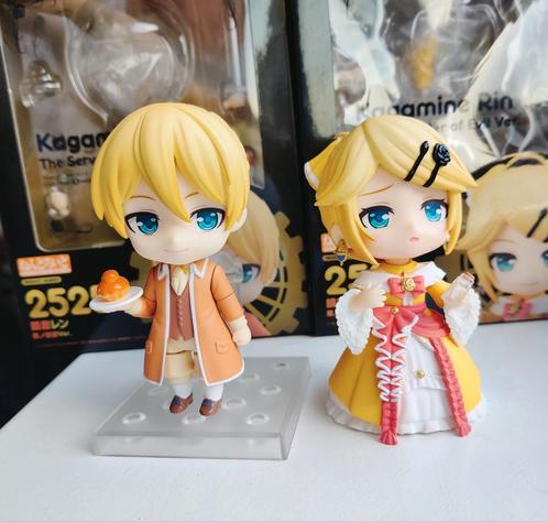 Kagamine Len Servant & Kagamine Rin Daughter Nendoroid set, Verzamelen, Poppetjes en Figuurtjes, Zo goed als nieuw, Ophalen of Verzenden