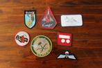 partij van 7  patches, Verzenden, Zo goed als nieuw, Patch, Badge of Embleem