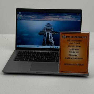 Dell Latitude 5440 Laptop | Intel Core i5-1345u 16GB RAM 512 beschikbaar voor biedingen