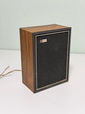 Vintage Philips houten luidspreker 22RH400 Retro speaker box beschikbaar voor biedingen