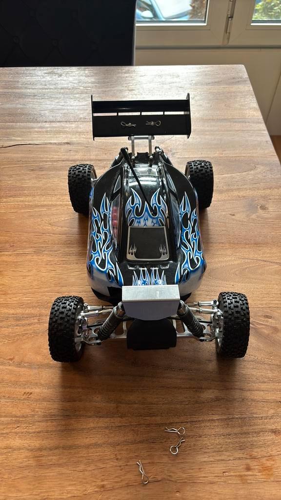 Rc auto zgan buggy hsp 1/10 full alu ZTW beast esc combo, Hobby en Vrije tijd, Modelbouw | Radiografisch | Auto's, Zo goed als nieuw