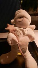 Lieve Engel Knuffel - Gebroken Wit met Gouden Ster, Ophalen of Verzenden