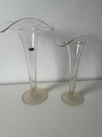 Set van 2 Diva vazen, Ophalen, Gebruikt, Overige kleuren, Glas