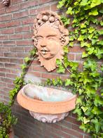 Bachus waterspuwer met waterbak en pomp, Tuin en Terras, Waterpartijen en Fonteinen, Ophalen, Zo goed als nieuw, Beton, Waterornament