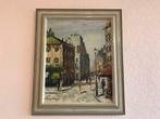 Schilderij Gaston Maron - Stadsgezicht Parijs 62x53, Antiek en Kunst, Ophalen