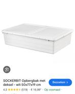 IKEA Sockerbit Opbergbakken met Deksel - 2 stuks, Huis en Inrichting, Ophalen, Gebruikt