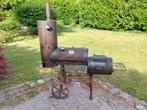 Oklahoma smoker barbeque barbecue bbq, Tuin en Terras, Houtskoolbarbecues, Overige, Gebruikt, Ophalen, Met accessoires