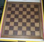 Dam- en schaakbord hout, Hobby en Vrije tijd, Gezelschapsspellen | Bordspellen, Een of twee spelers, Gebruikt, Ophalen