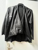 Zwarte asymmetrische hes, Kleding | Dames, Maat 38/40 (M), Zwart, Ophalen of Verzenden, Zo goed als nieuw