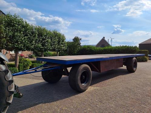 Transportwagen, landbouwwagen, balenwagen, wagen, Doe-het-zelf en Verbouw, Transportwagens, Zo goed als nieuw, Transportkar, Ophalen
