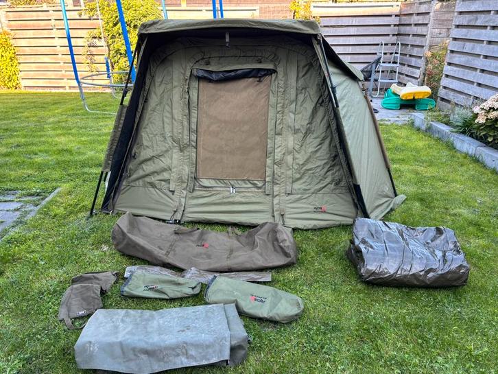 Raptor RCG alpha x1 bivvy + skull cap + inner tent, Watersport en Boten, Hengelsport | Karpervissen, Gebruikt, Overige typen, Ophalen of Verzenden