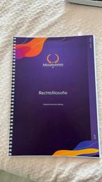 Rechtsfilosofie samenvatting Athena Summary, Boeken, Schoolboeken, Ophalen of Verzenden, Zo goed als nieuw, Overige niveaus