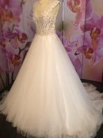 Nieuw maat 36 - 36/38 - 38 SANNE weg=weg, Trouwjurk, Overige kleuren, Nieuw, Ophalen of Verzenden