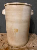 Franse brocante Grote gres pot grespot 20 liter oren, Antiek en Kunst, Ophalen