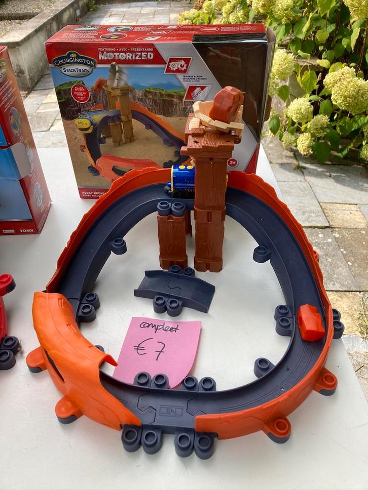 Chuggington rocky roundup, Kinderen en Baby's, Speelgoed | Racebanen, Zo goed als nieuw, Elektrisch, Overige merken, Ophalen of Verzenden