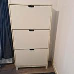 Ikea Ställ schoenenkast 3 vakken - wit (verkleurd), Huis en Inrichting, Kasten | Schoenenkasten, Ophalen, Gebruikt, Modern