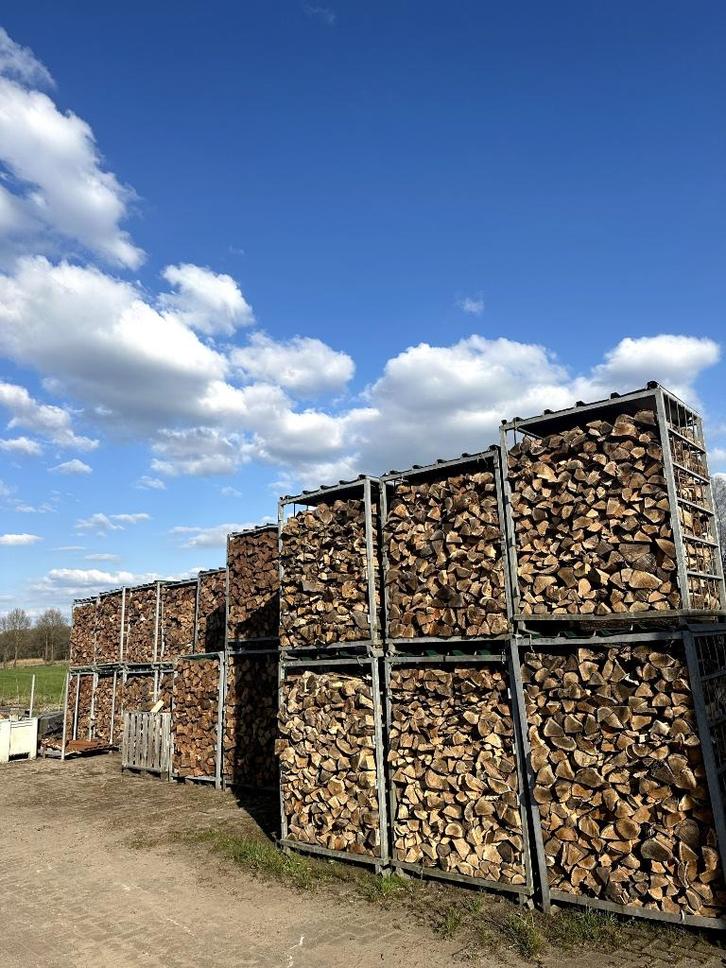 Kachelhout Te koop, Tuin en Terras, Haardhout, Blokken, Eikenhout, 3 tot 6 m³, Ophalen