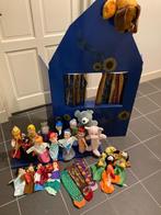 poppenkast met poppen en poppenrek, Ophalen, Gebruikt, Jongen of Meisje