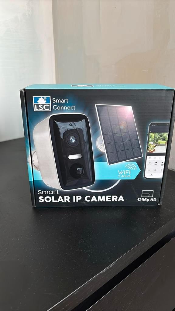 Slimme Solar IP Camera - Nieuw, Audio, Tv en Foto, Actiecamera's, Nieuw, Ophalen of Verzenden