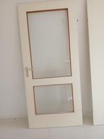2 Binnendeuren 211,5 x 93 cm, 80 tot 100 cm, Gebruikt, Glas, Ophalen